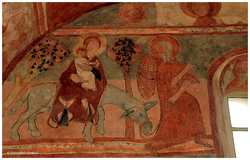 Freska v kostole