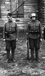 Obyvateľ Ďurkova ako vojak maďarskej armády počas 2. svetovej vojny