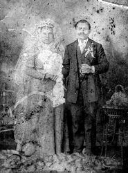 Fotografia muža a ženy z konca 19 storočia