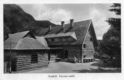 Chata pôvodnej turistickej ubytovne v Zádielskej doline