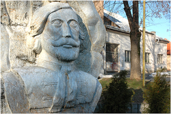 Pamätník Benjamína Egrešiho v Moldave nad Bodvou
