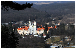 Pohľad na Jasovský kláštor